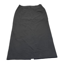 Josephine Chaus A-Line Skirt Women&#39;s 12 Black Lined Polyester Stretch Ba... - $18.46