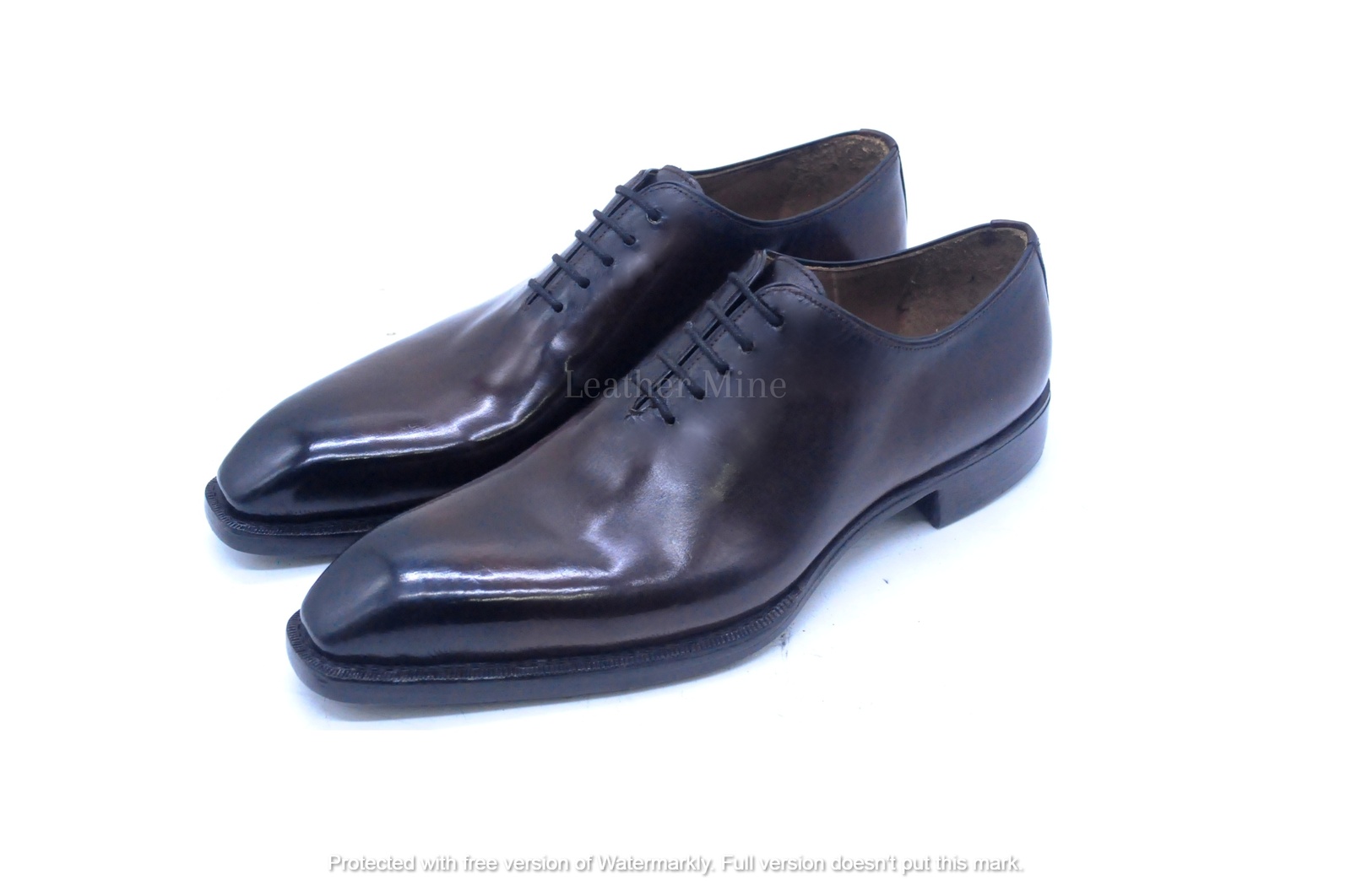 Leather Ox Blood Patina Oxfords shoes Men's, Handmade Formal Custom Made Shoes