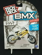 Brand New Tech Deck BMX Series 13 CULT Fingerbike Gold BMX Finger Bike Kids Fun - $64.99