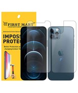 iPhone 12 Pro Max Tempered Glass Screen and back Protector for Full Cove... - £11.01 GBP