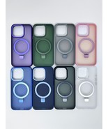 iPhone 15 Pro Case MagSafe Compatible Shockproof Ring Stand Magnetic - $111.65 MXN