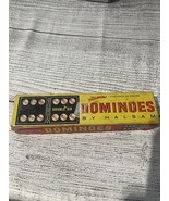 Vintage Halsam Double Six Dominoes Set No. 623 (28 Pieces) Complete - $94.64 MXN