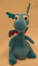 Ty Disney Jr. Doc Mc Stuffins Stuffy The Blue Dragon 6&quot; Plush Stuffed Animal Toy - £11.70 GBP