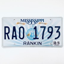 2016 United States Mississippi Rankin County Passenger License Plate RA0... - $16.18 CAD
