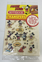 Vintage Mickey Mouse Notebook Transfers By Colorforms - The Walt Disney Company - £15.89 GBP