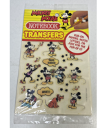 Vintage Mickey Mouse Notebook Transfers By Colorforms - The Walt Disney ... - £15.81 GBP