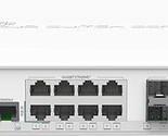 Mikrotik CRS112-8G-4S-IN L3 Gigabit Ethernet (10/100/1000) Power Over Et... - £285.07 GBP