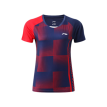 New Li Ning Women&#39;s Sports Tops Table Tennis Clothes Badminton T-shirt - £16.92 GBP