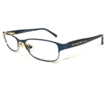 Kate Spade Eyeglasses Frames AMBROSETTE DA4 Blue Gold Cat Eye 52-17-135 - £47.84 GBP
