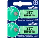 Murata 377 Battery SR626SW 1.55V Silver Oxide Watch Button Cell (10 Batt... - $2.99+