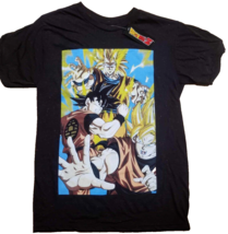 DRAGON BALL Z SUPER GOKU DBZ MEN&#39;S T-SHIRT SUPER SAIYAN GOD 3 SMALL NEW ... - £13.27 GBP