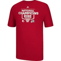 NCAAAdidas Louisville Cardinals Basketball MENS Champions 2013 Shirt  NEW XL - £19.94 GBP