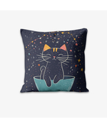 Cassiopeia the Cat Pillow by Dancing Littles Jungle - $46.49+