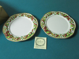 Waterford Holiday Heirloom Garlands X&#39;mas Pedestal Cake - PLATES- Bowl -PICK One - £59.10 GBP+