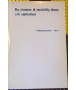 Probability Theory with Applications, Preliminary Edition, Part 1 by Ara... - $99.69 CAD