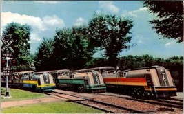 MI Royal Oak Detroit Zoological Chrysler Miniature Streamline Train Postcard Z19 - £3.89 GBP