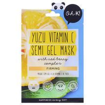 Semi Gel Sheet Mask - Yuzu Vitamin C by Oh K! for Unisex - 1 Pc Mask - $10.99
