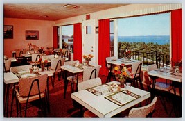 Postcard Wonder View Motor Lodge Bar Harbor Maine Restaurant Dining RoomView - £3.91 GBP