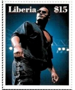 2000 wwf The Rock Liberia $15 stamp Finally The Rock Has Returned to Bon... - £1.48 GBP