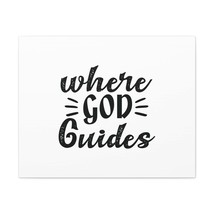  Psalm 32:8 Where God Guides Bible Verse Canvas Christian Wall A - £56.05 GBP+