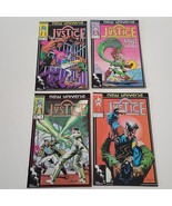 Marvel New Universe Justice Comic Books  # 2, 3, 4, 7 Comics 1986 Jvstic... - $7.87