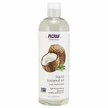 NOW Solutions, Liquid Coconut Oil, Light and Nourishing, Promotes Health... - £19.07 GBP