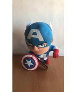 Marvel Super Deformed Captain America Plush * NEW WITH TAGS * - £15.21 GBP