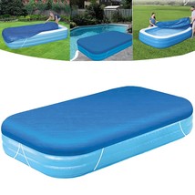 Rectangular Pool Cover, Fits 120 In X 72 In Inflatable Rectangle Swimmin... - $37.99
