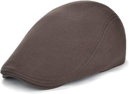 Men&#39;s Cotton Flat Ivy Gatsby Newsboy Driving Hat Cap - £20.70 GBP+