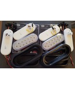 (4) 12 LED Trux Dual Revolution &amp; (2) Standard 6&quot; Oval Clear Lens S/T/T ... - €197,09 EUR