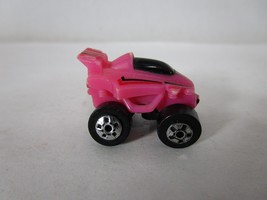 Vintage Road Champs Mini Monster Wheels Pink Race Car 1.25&quot; Scale Model - £3.94 GBP