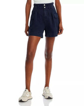Blank NYC Womens Cotton Blend Utility High-Waist Shorts - £22.20 GBP