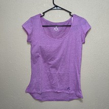 Balanced Tech Shirt Lilac Polka Dot Sz S New - $14.50