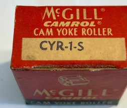 NEW MCGILL CAM YOKE ROLLER BEARING CYR-1-S NOS - $13.71