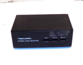 Vintage Radio Shack Cat No 42-2110  Realistic Stereo Audio Selector - $29.38