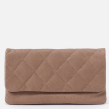 HOBO Advent Continental Leather Wallet, Soft Luxury Leather, Taupe Beige... - £84.96 GBP