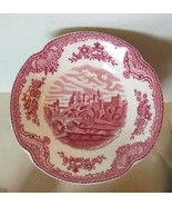 Johnson Bros Old Britain Castles Pink Crown Made In England Berry Bowl - $11.88