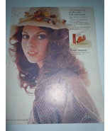 Vintage Kotex Tampons Soft and Natural Print Magazine Advertisement 1971  - £4.73 GBP