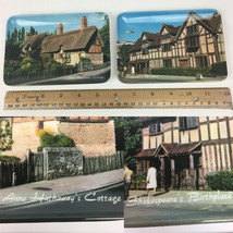 William Shakespeare Birthplace Wife Anne Hathaway Cottage Melamine Souve... - $18.69