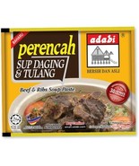 100G X 8 ADABI Beef &amp; Ribs Soup Seasoning - Halal Certified Malaysia Fre... - $1,427.58 MXN