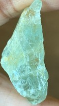 Natural Aquamarine Gemstone Rough Earth-mined Far Size 1 PC Africa Uncut Rough - £48.46 GBP