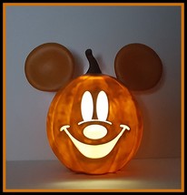 NEW RARE Pottery Barn Kids Disney Mickey Mouse Pumpkin Luminary 17&quot; w x 12&quot; d x  - £143.87 GBP