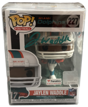 Jaylen Waddle Autographed Miami Dolphins #227 Funko Pop Fanatics - $349.00