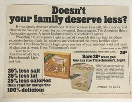 1984 Fleischmann’s Light With Coupon Vintage Print Ad pa23 - $7.91