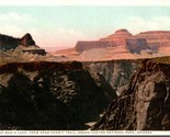 No Mans Land Hermit Trail Grand Canyon Arizona AZ UNP Fred Harvey WB Pos... - $3.91
