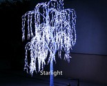 7ft White LED Christmas Tree with Simulation Natural Trunk Willow Tree Light - £547.81 GBP