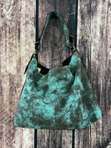 Juan Antonio soft leather tote bag in Turquoise - size One Size - £353.11 GBP