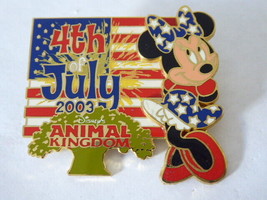 Disney Swap Pins 23331 WDW - 4th From July 2003 (Animal Kingdom / Minnie)-
sh... - $14.06