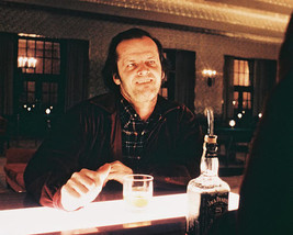 Jack Nicholson The Shining at Bar Stanley Kubrick 8x10 HD Aluminum Wall Art - £31.37 GBP