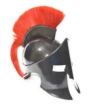 Medieval GREEK SPARTAN Helmet-Movie 300 Roman Helmet W/Red Plum Free Return - £61.51 GBP